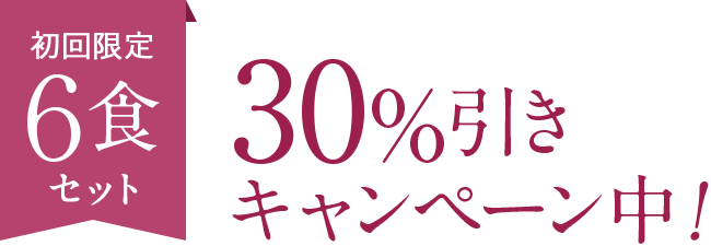 30%引きキャンペーン中!